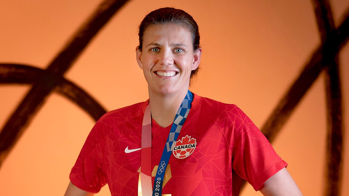 Christine Sinclair: Raising Awareness for Multiple Sclerosis and Playing Football