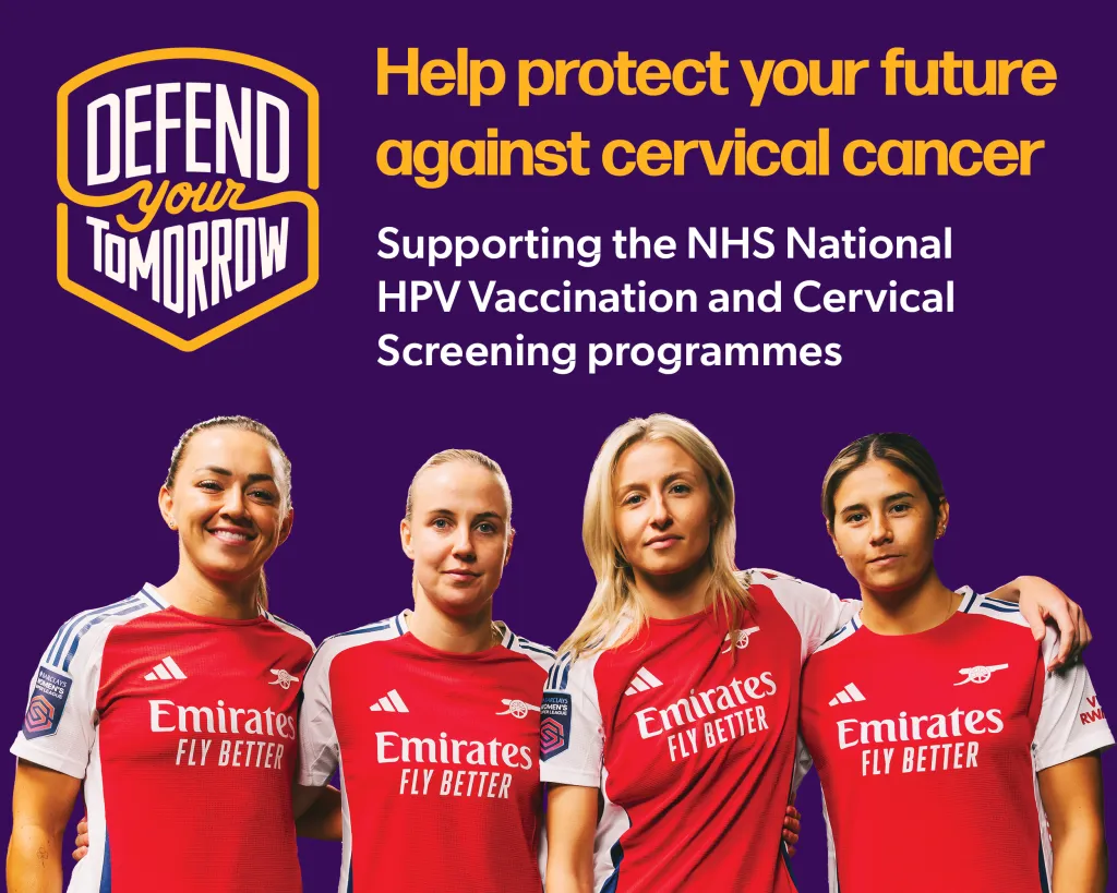 Defend Your Tomorrow: Arsenal Women and MSD Unite to Raise Cervical Cancer Awareness