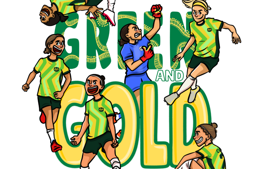 AFTA Studios Launch Green and Gold Design in Celebration of the Matildas Ahead of the Asian Cup